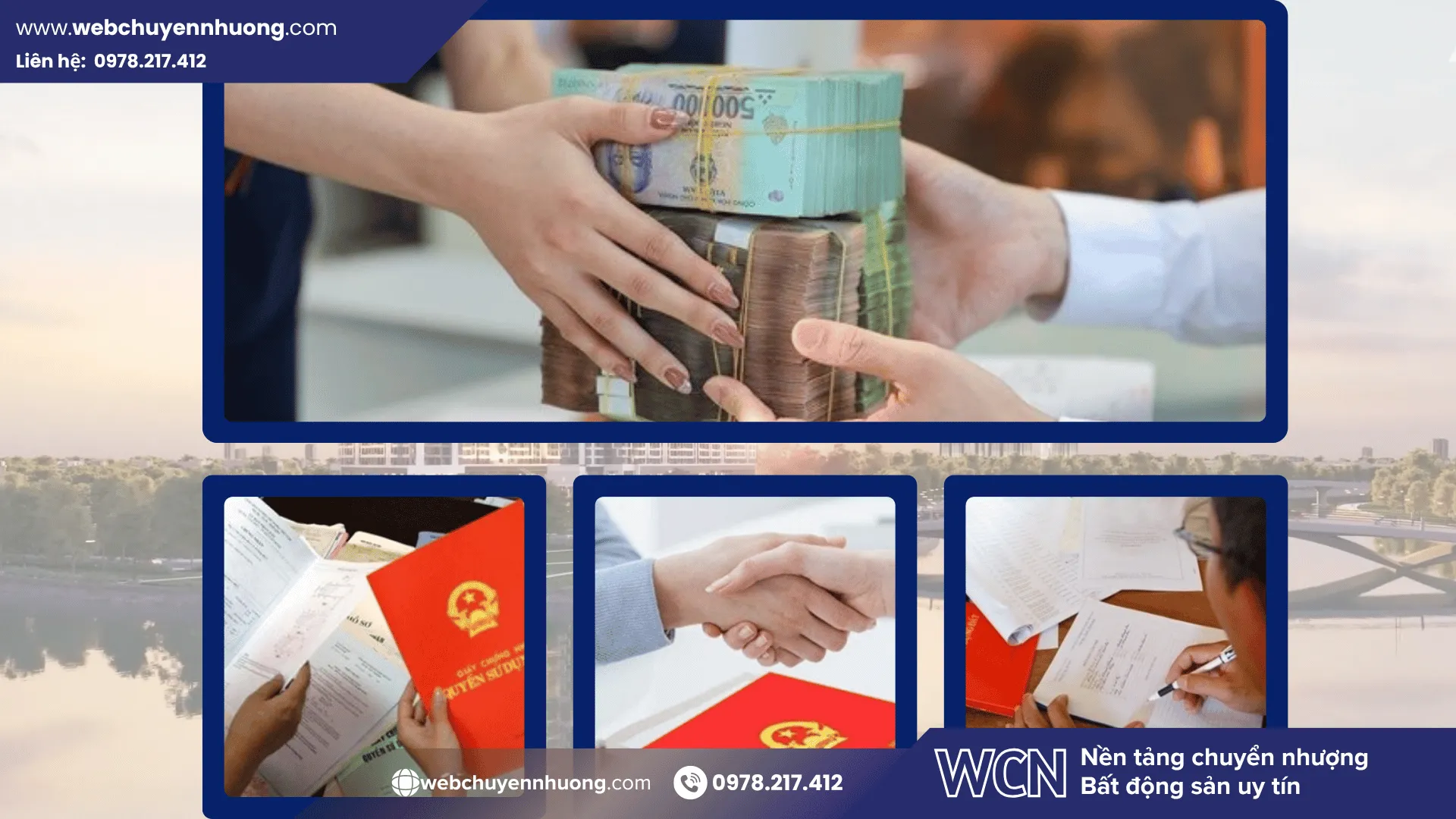 Hướng dẫn soạn mẫu hợp đồng chuyển nhượng bất động sản từ Web chuyển nhượng
