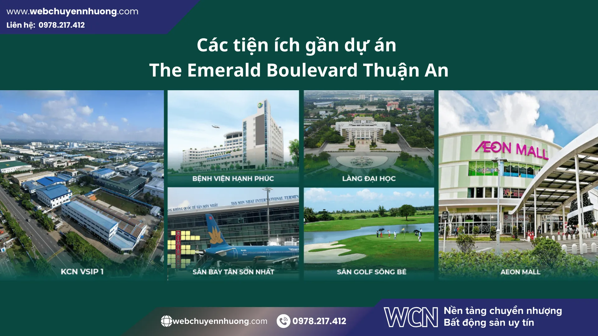 Hệ tiện ích và cảnh quan nội khu của căn hộ cao cấp Bình Dương The Emerald Boulevard góp phần nâng cao trải nghiệm sống, đáp ứng nhu cầu đầy đủ