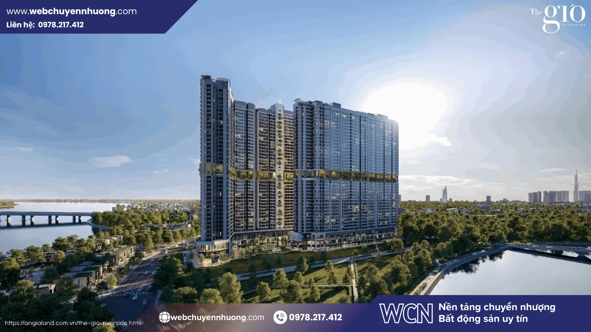 The Gió Riverside cạnh tranh gián tiếp với The Emerald Boulevard ở nhóm khách hàng tìm căn hộ mới gần TP.HCM, nhưng mỗi dự án phù hợp với nhu cầu di chuyển và khu vực làm việc khác nhau.