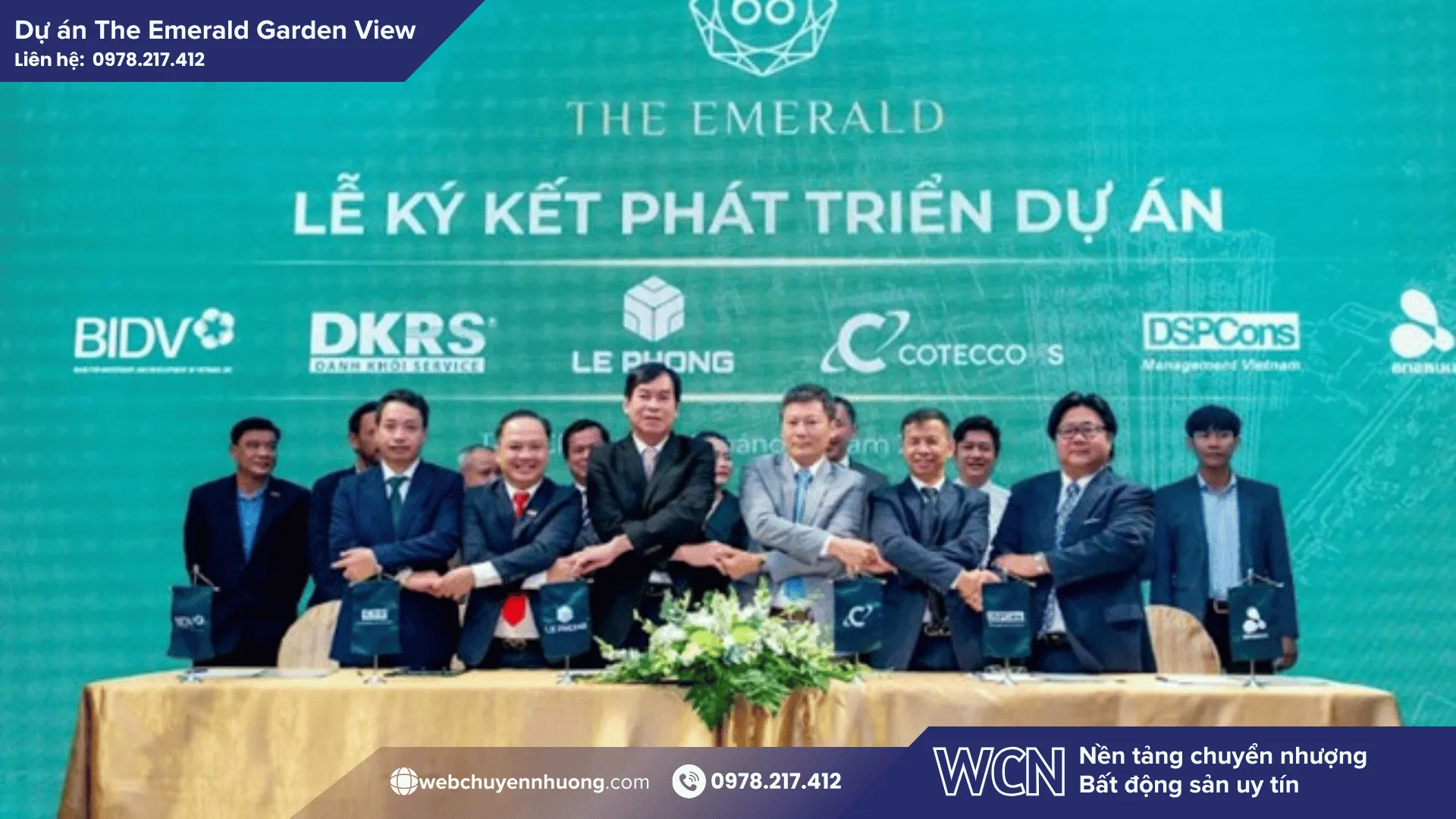 The Emerald 68 dự kiến bàn giao năm 2027 trong khi The Emerald Garden View dự kiến bàn giao cuối năm 2028