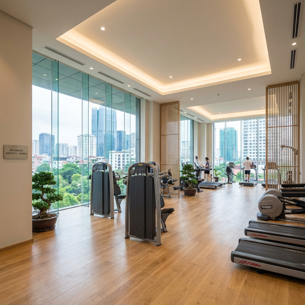 Phòng Gym & Fitness hiện đại