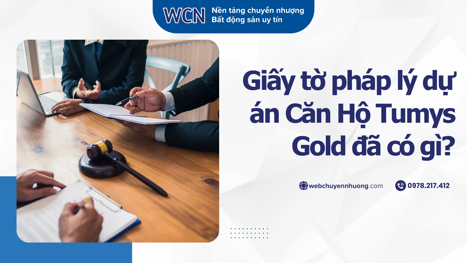 Giấy tờ pháp lý dự án Căn Hộ Tumys Gold đã có gì?