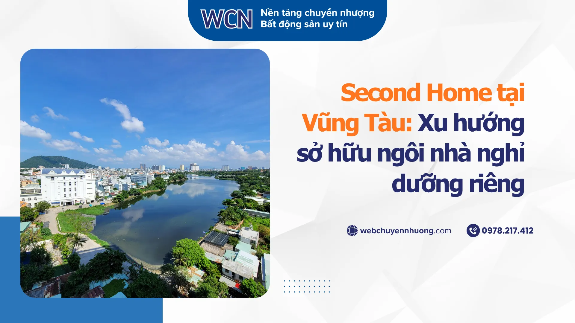 Second Home tại Vũng Tàu: Xu hướng sở hữu ngôi nhà nghỉ dưỡng riêng